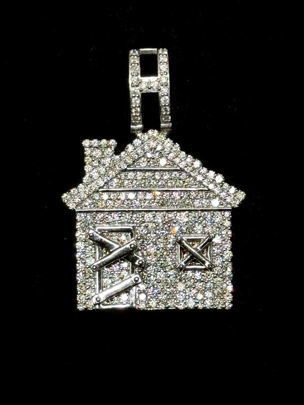 10Kt White Gold Iced Out 🏚️